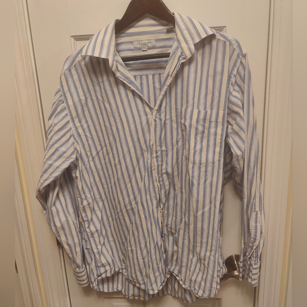 Alex Cannon Dress shirt 16 1/2 34-35